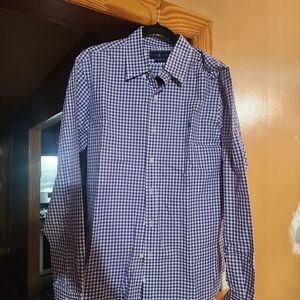 Men's Purple Checkered Shirt